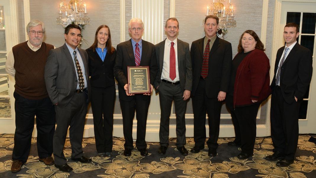 Photo Credit: Clinical faculty receive Association for Behavioral and Cognitive Therapies 2013 Outstanding Training Program Award